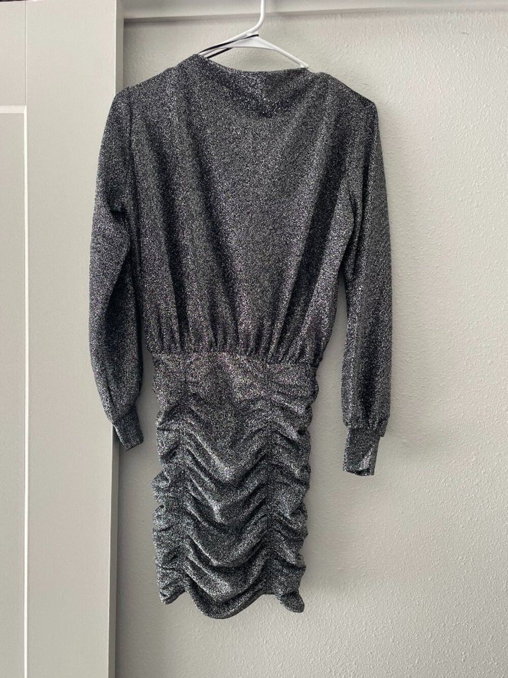 NWOT H&M Divided Black Glitter Dress